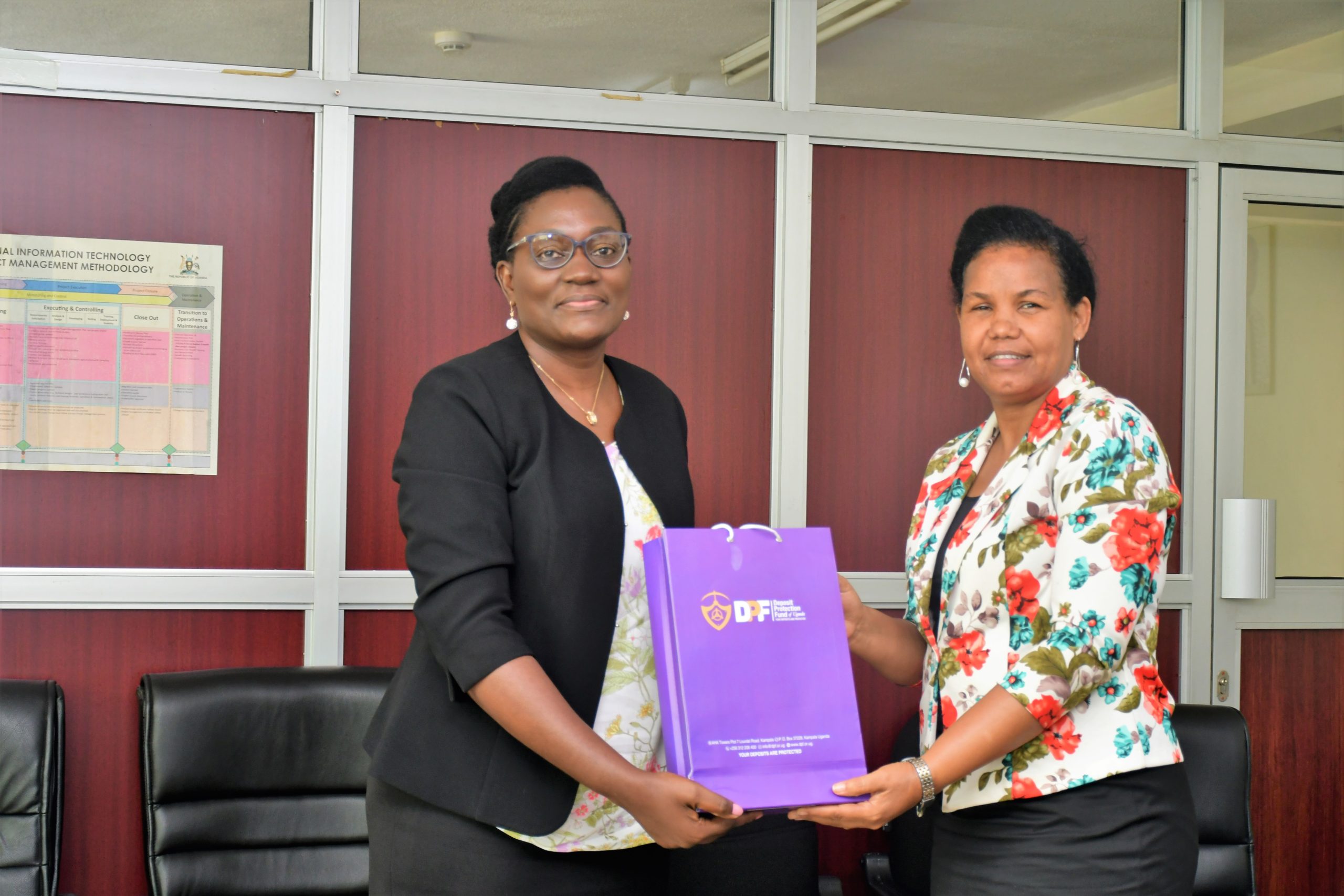 Courtesy Visit By DPF Chief Executive Officer To National Information Technology Authority (NITA-U) – April 07, 2022