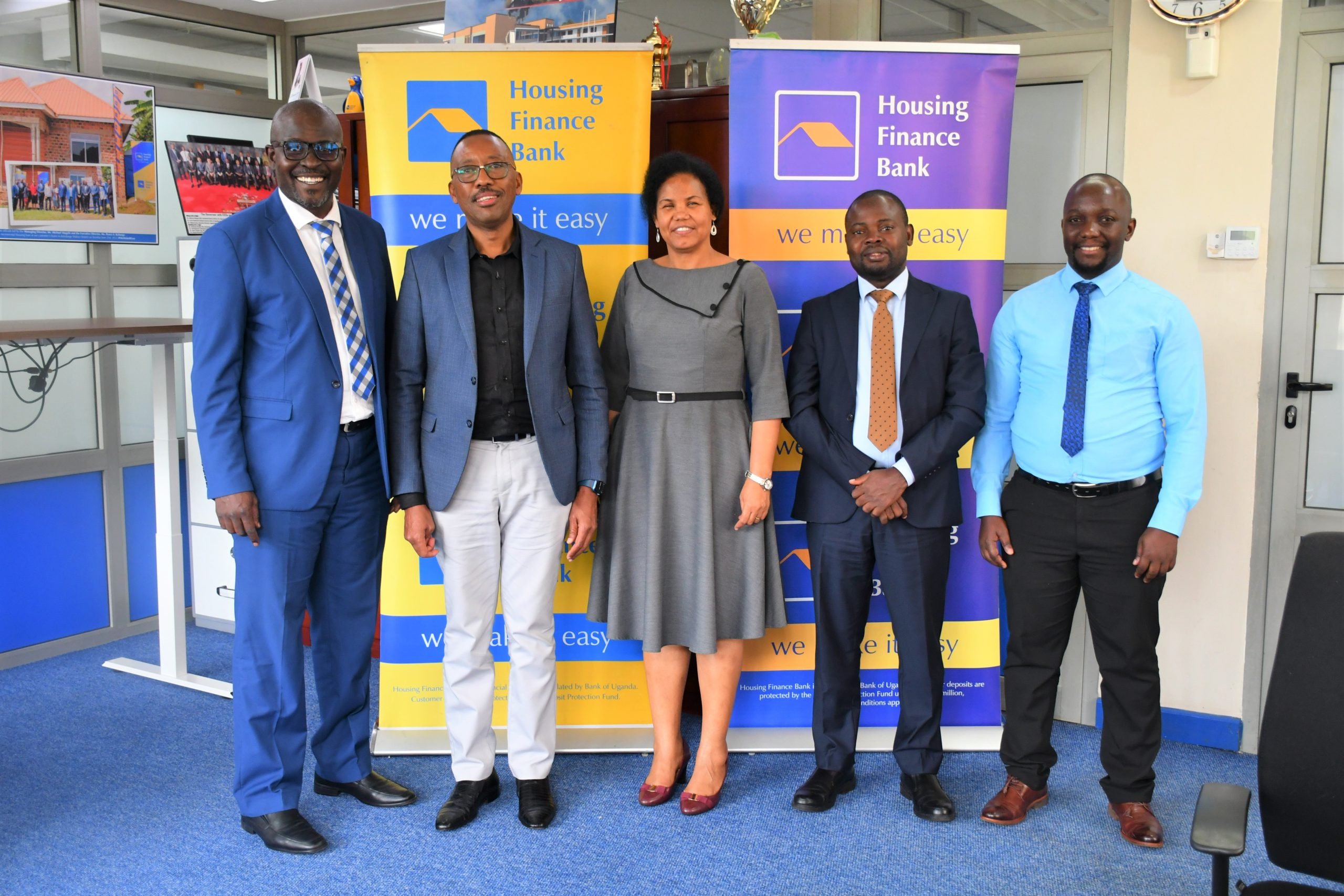 DPF Pays A Courtesy Visit To Housing Finance Bank March 3 2023 