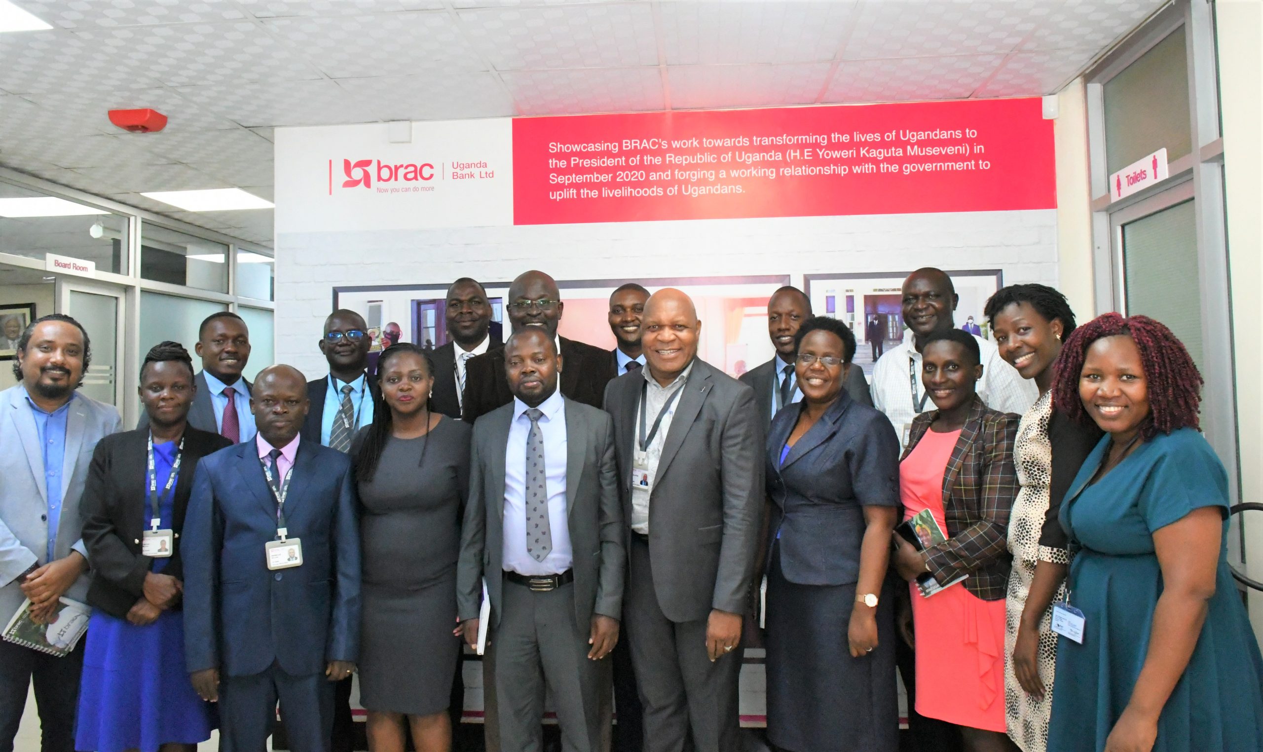 DPF Courtesy Visit To BRAC Uganda Bank Ltd – April 3, 2023