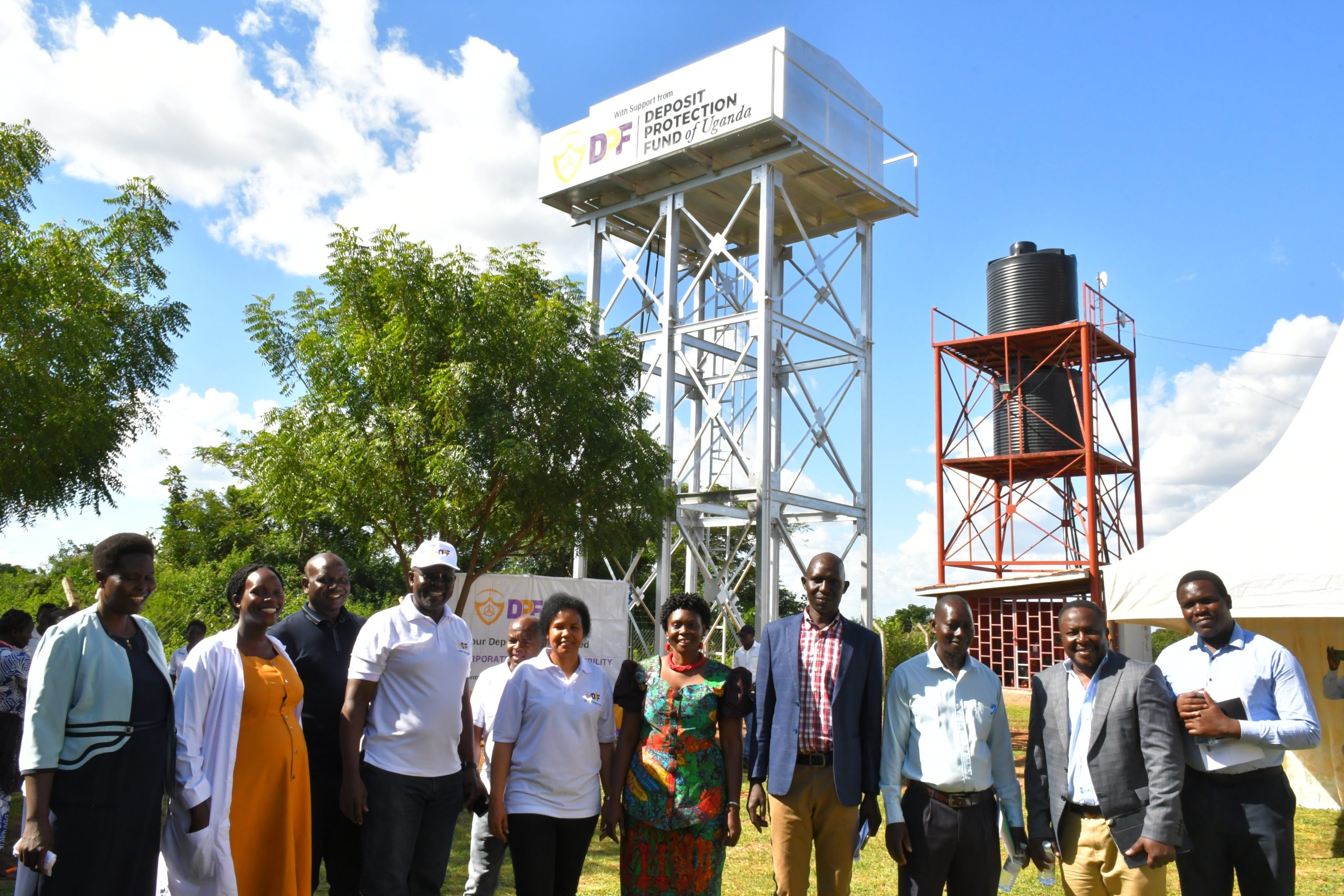 Deposit Protection Fund Donates 20,000-litre Water Tank Reservoir To TERREWODE Women’s Community Hospital, Soroti – June 2, 2023