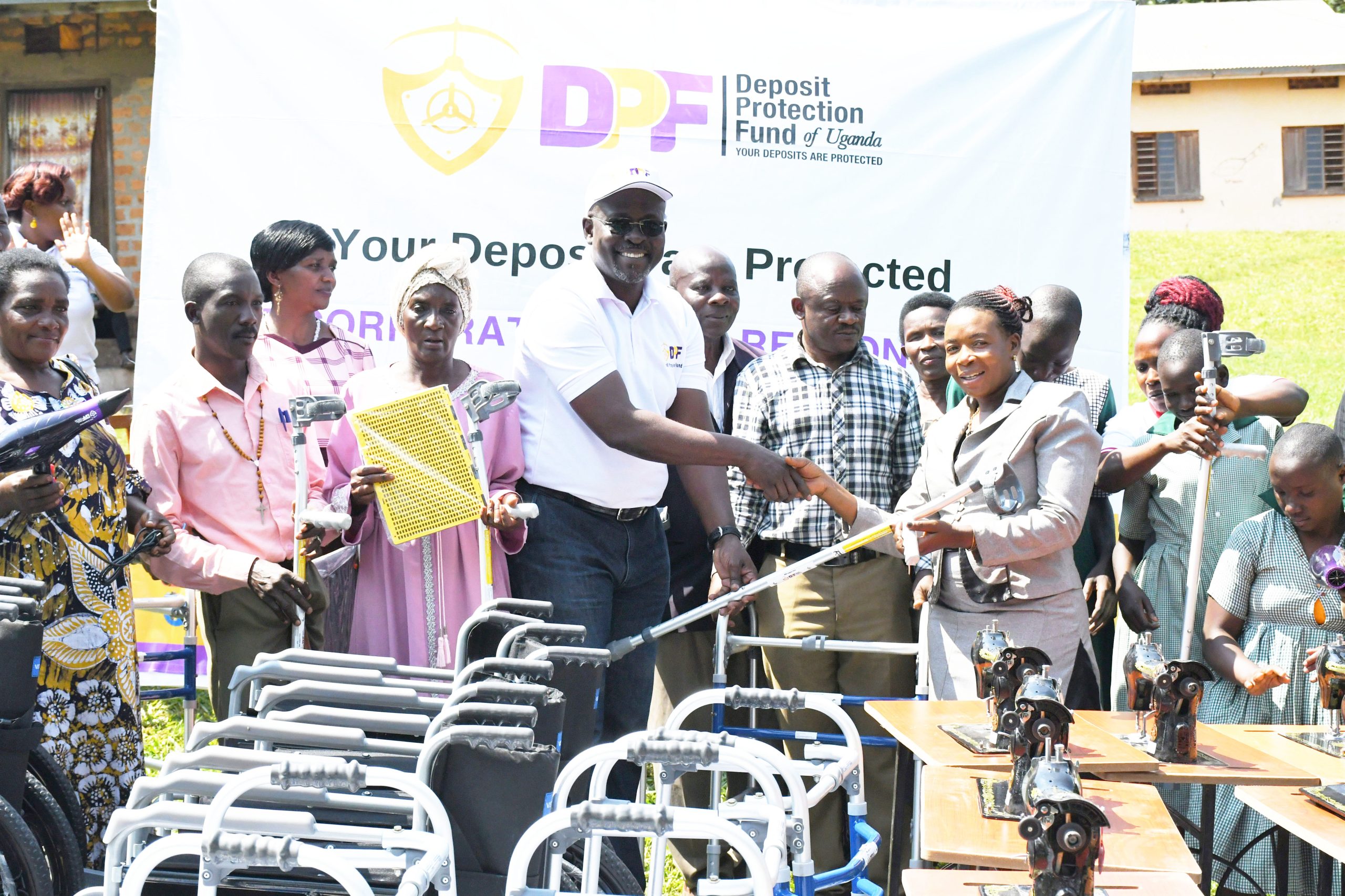 DPF Donates Vocational Items And Assistive Devices To Masindi Centre Of The Handicapped – July 14, 2023