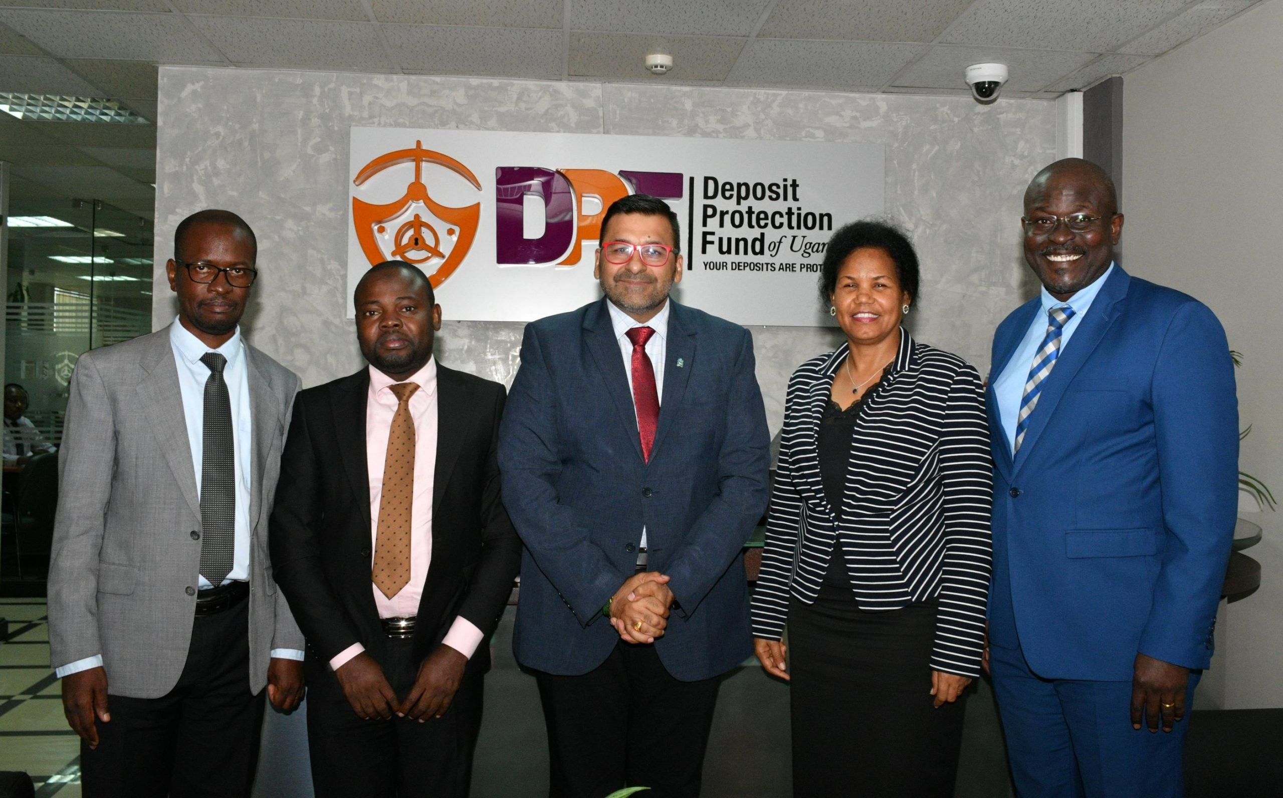 Standard Chartered Bank Courtesy Visit To Deposit Protection Fund Of Uganda