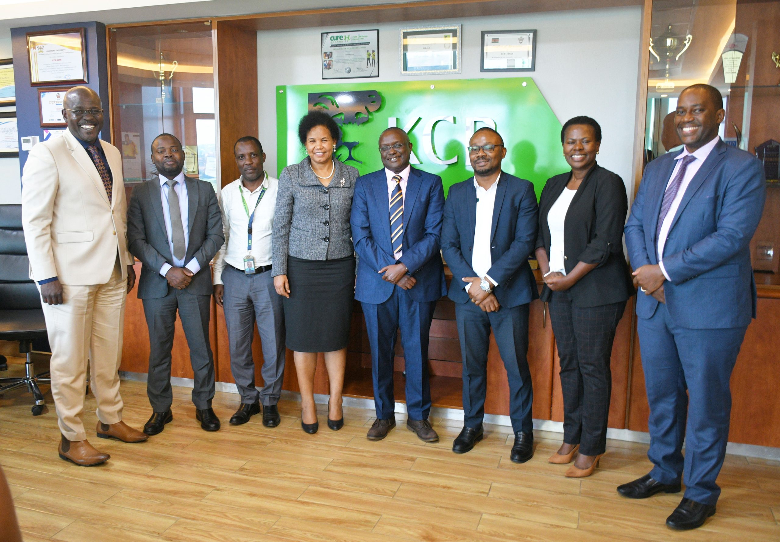 Courtesy Visit To KCB Bank By The Deposit Protection Fund Of Uganda – December 12, 2023